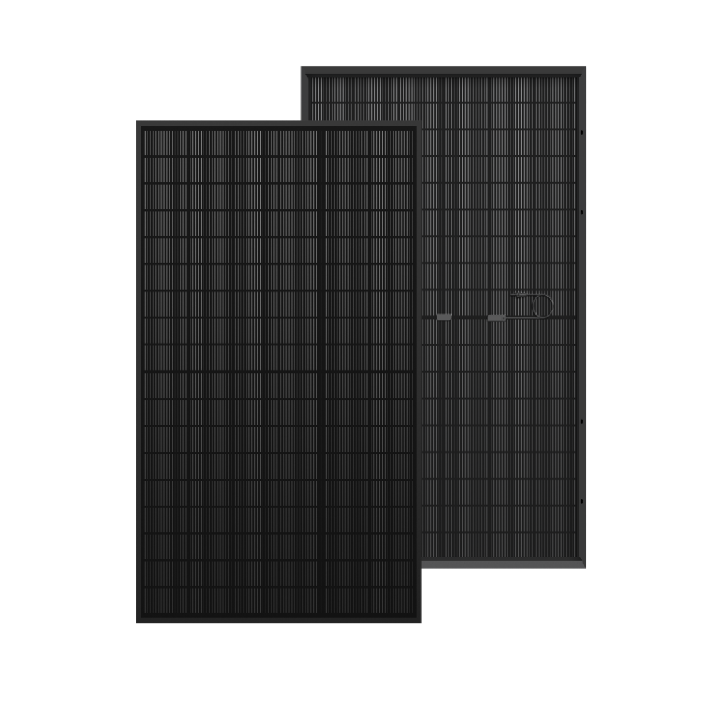 430W bifaciaal zonnepaneel - Voorzijde met glasoppervlak voor lichtabsorptie