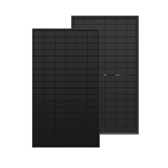 430W bifaciaal zonnepaneel - Voorzijde met glasoppervlak voor lichtabsorptie