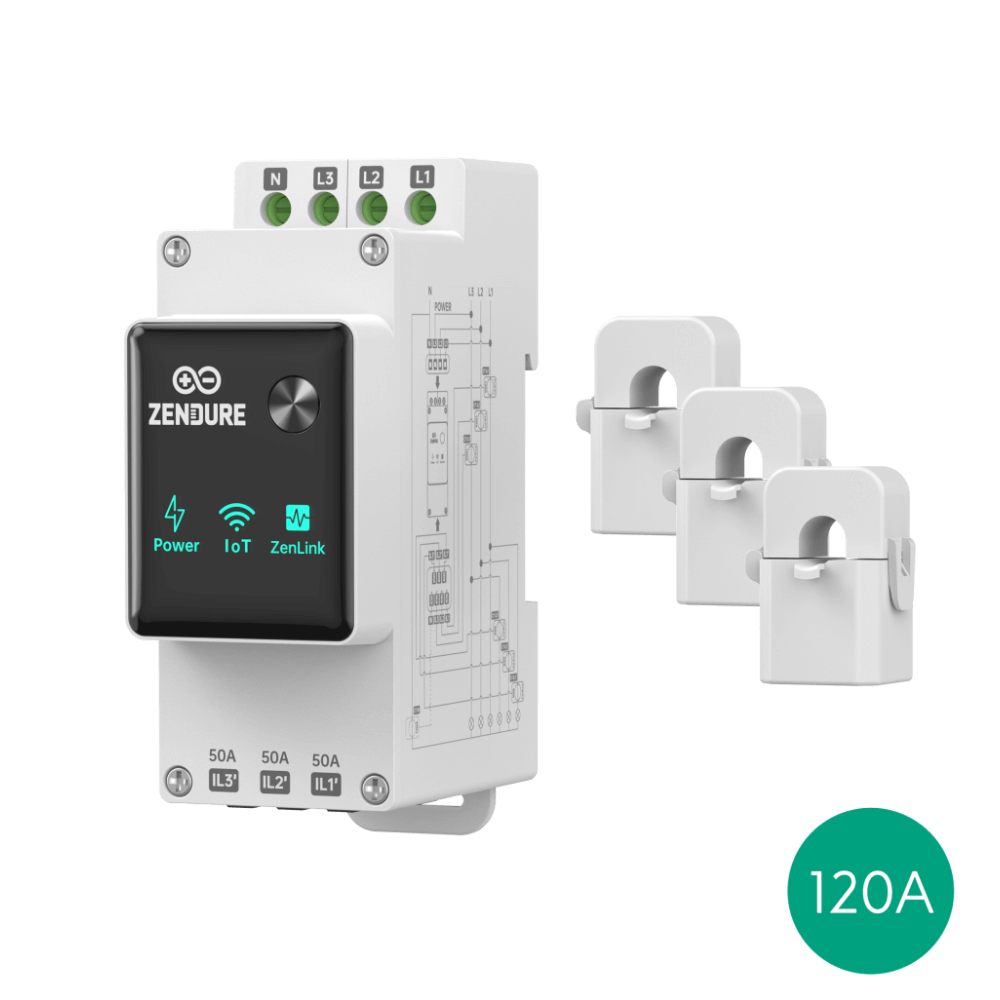 Zendure Smart Meter 3CT Set - Voorzijde met display
