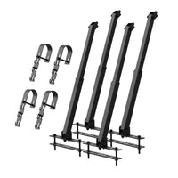 Support brackets for solar panels
