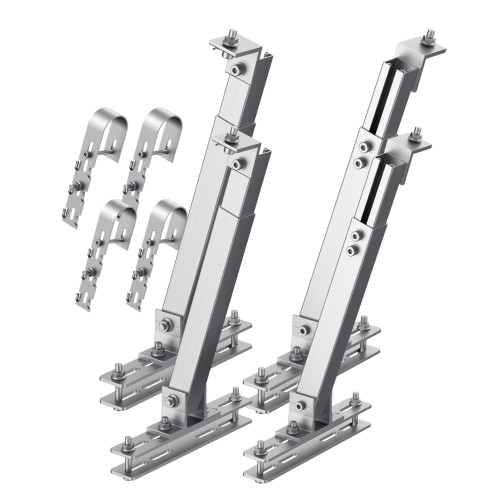 Support brackets for solar panels