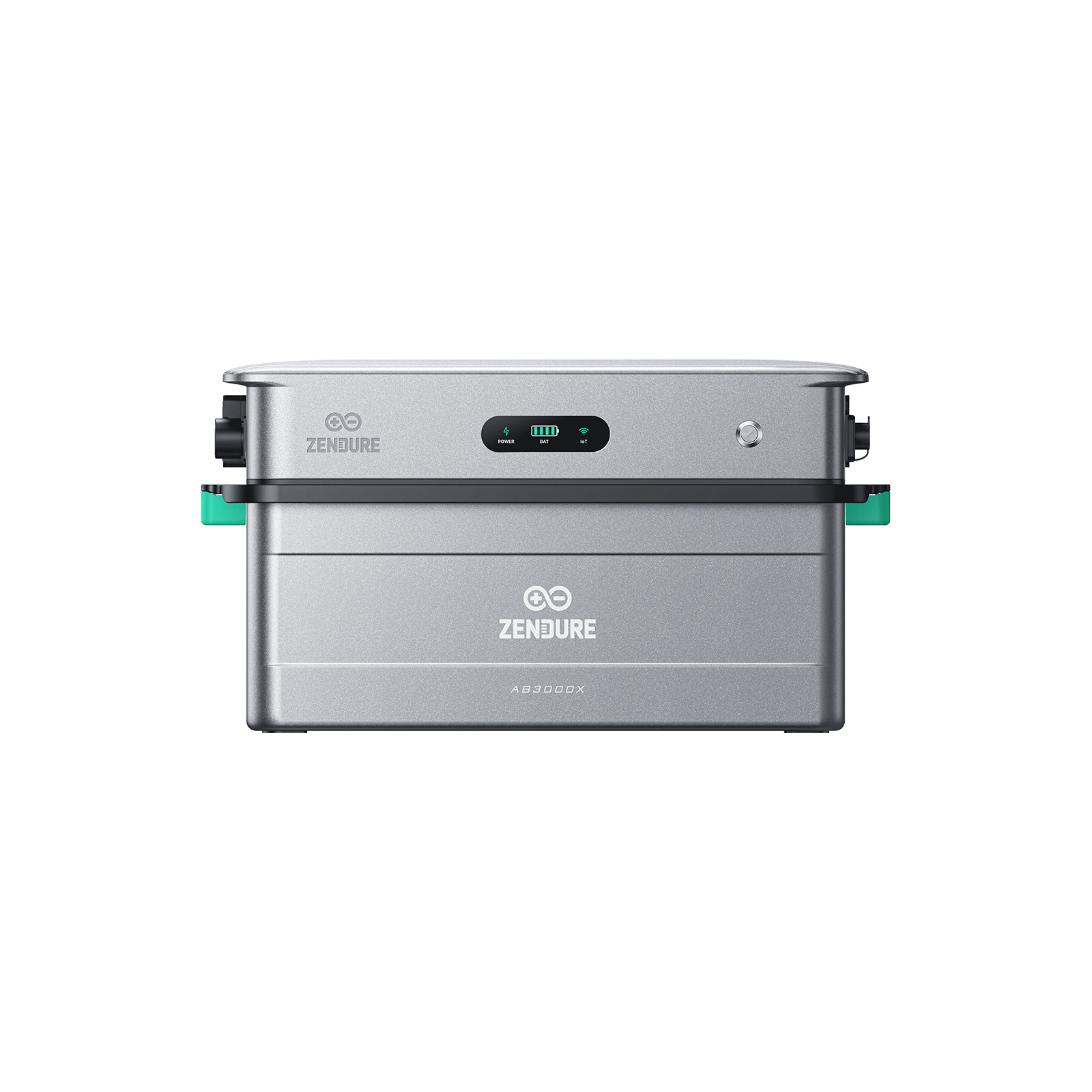 Zendure SolarFlow 2400AC - Système De Stockage D'énergie Domestique IA - 2400W, Extensible Jusqu'à 17,28 KWh - Compatible Panneaux Solaires - 8